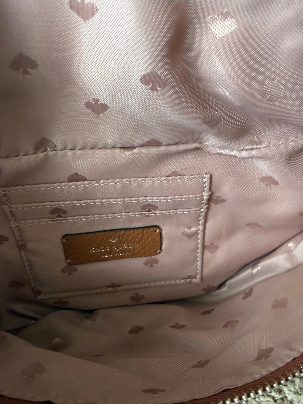 kate spade Brown Pebbled Leather Crossbody Belt Bag - Picture 6 of 9